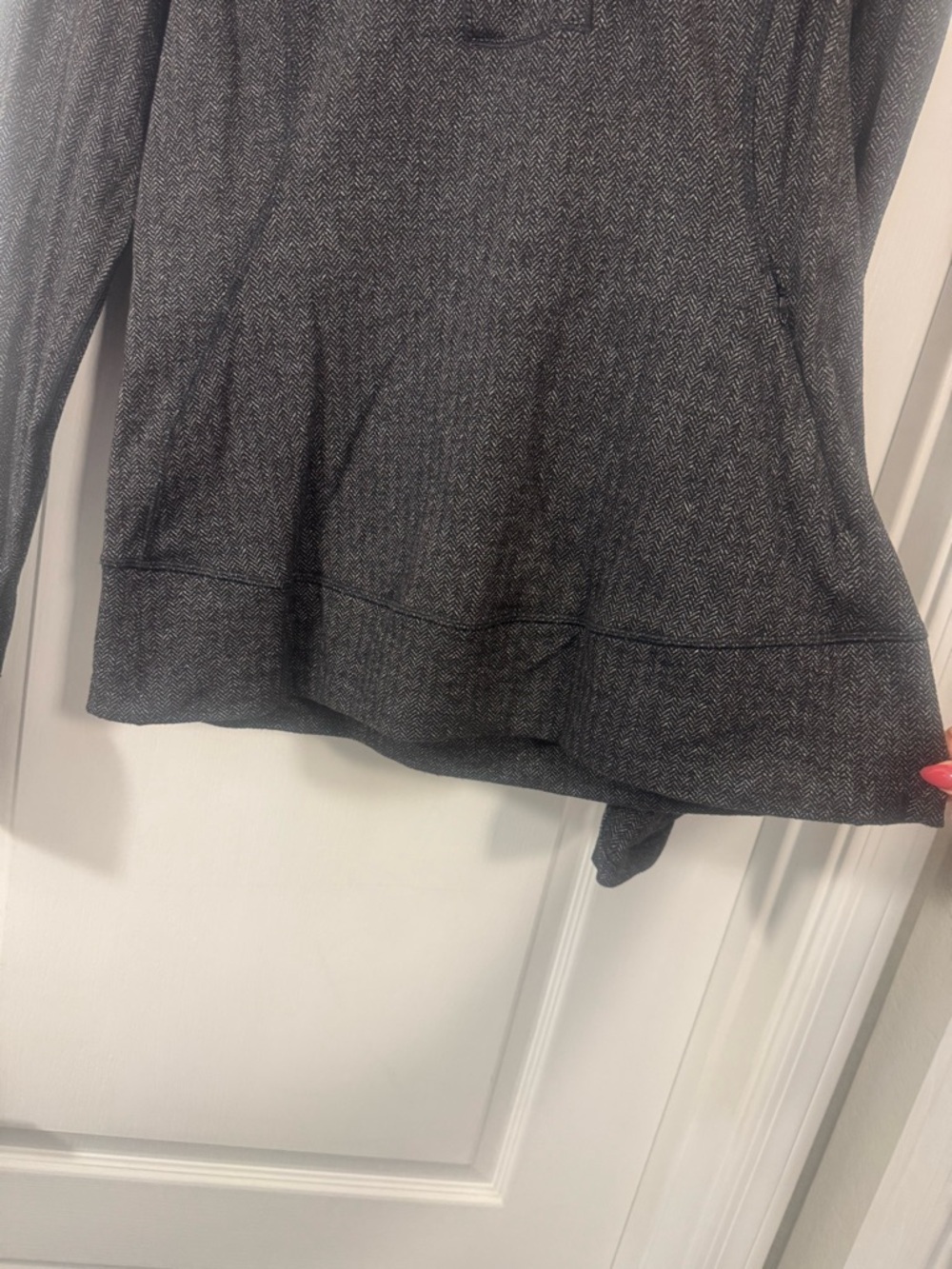 Lululemon Think Fast Herringbone Pullover - Picture 9 of 16